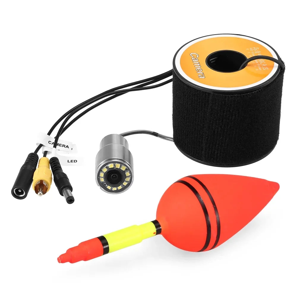 Fishing moobody 1200TVL Night with 15m/30m/50m Cable, Underwater Vision LEDs Camera Viewer, 12