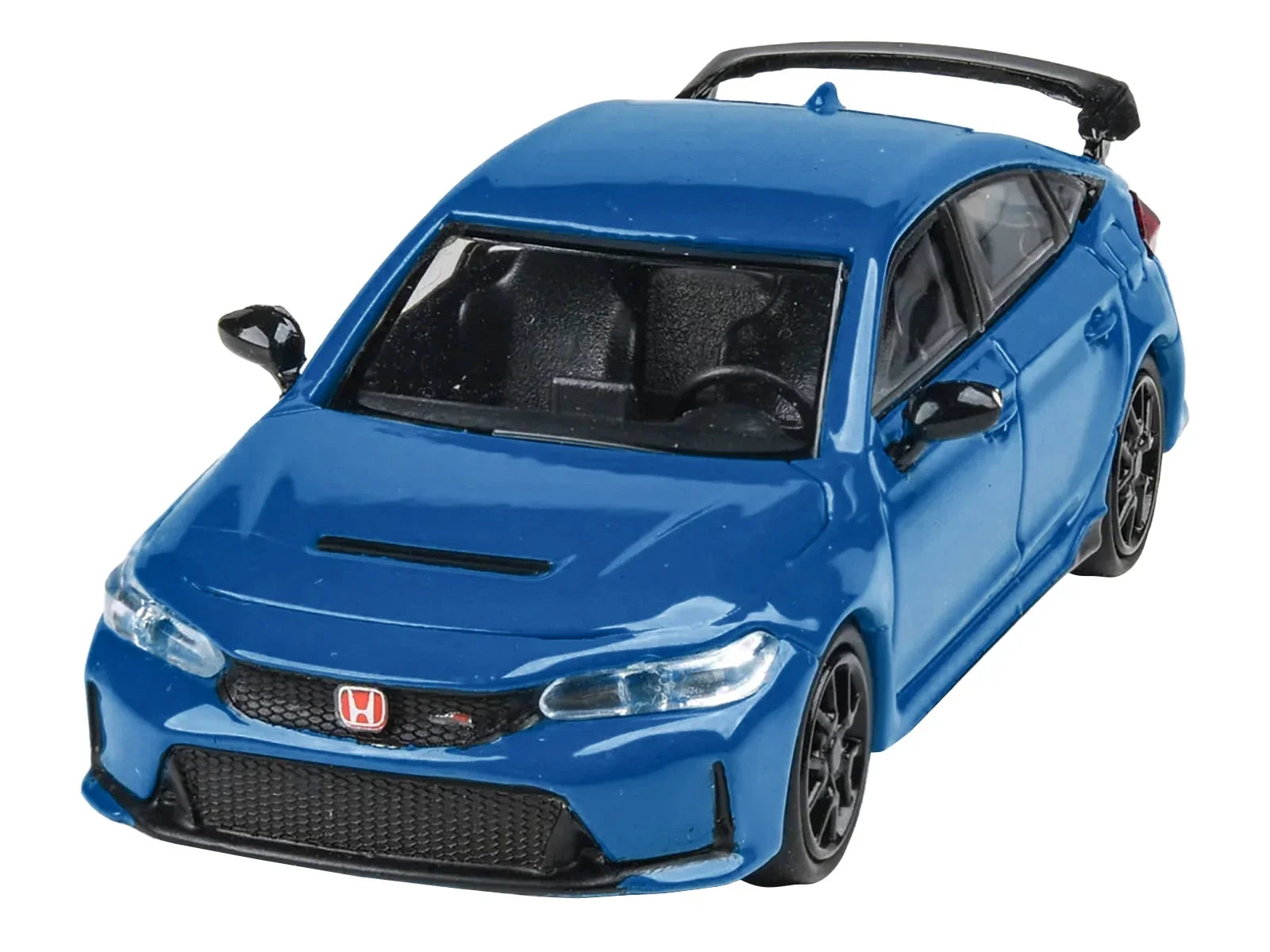 Blue Diecast Honda Models Civic Diecast Boost Car by R 1/64 2023 Model FL5 Type Paragon Pearl