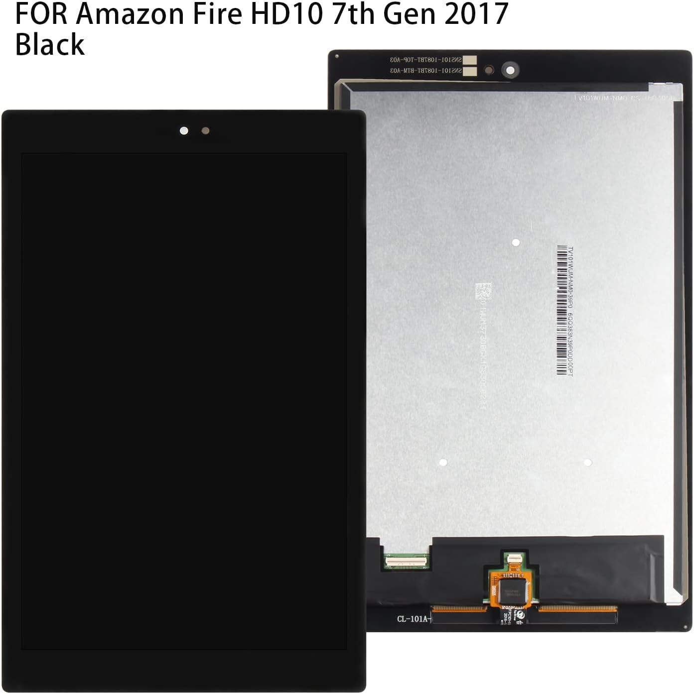 for Amazon 7th LCD Version Replacement Screen LCD Tools Display SL056ZE Gen Fire Kindle with Touch 10 HD Screen 2017 Digitizer Assembly 10.1