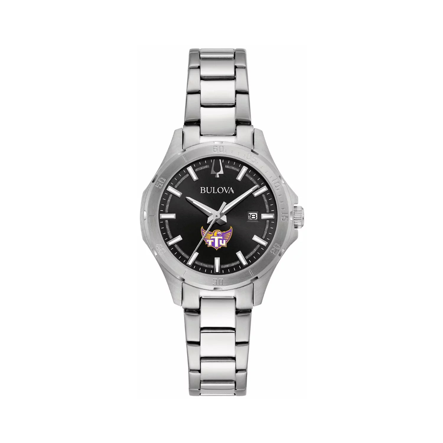 Black Classic Watch Steel Eagles Stainless Bulova Sport Tennessee Women's Tech Golden