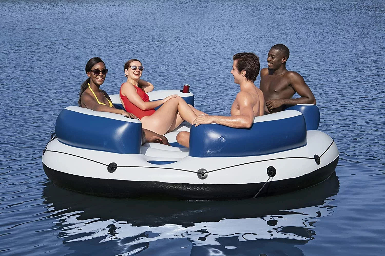 Inflatable Party DayZ Island 4-Person Lazy Hydro-Force