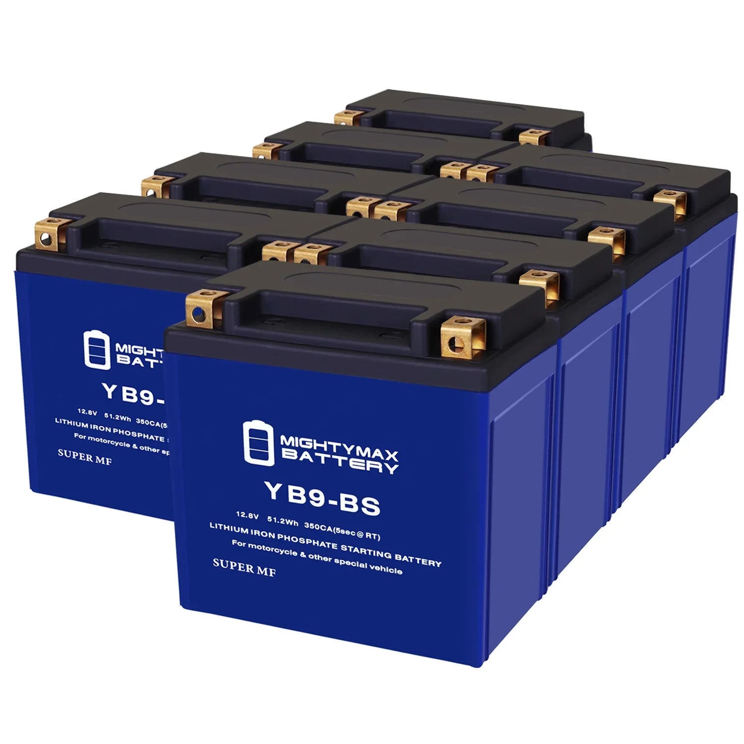 XR2 Lithium E-Starter Battery Pack Gilera Replacement 8 Compatible All with YB9-BS 125 Years -