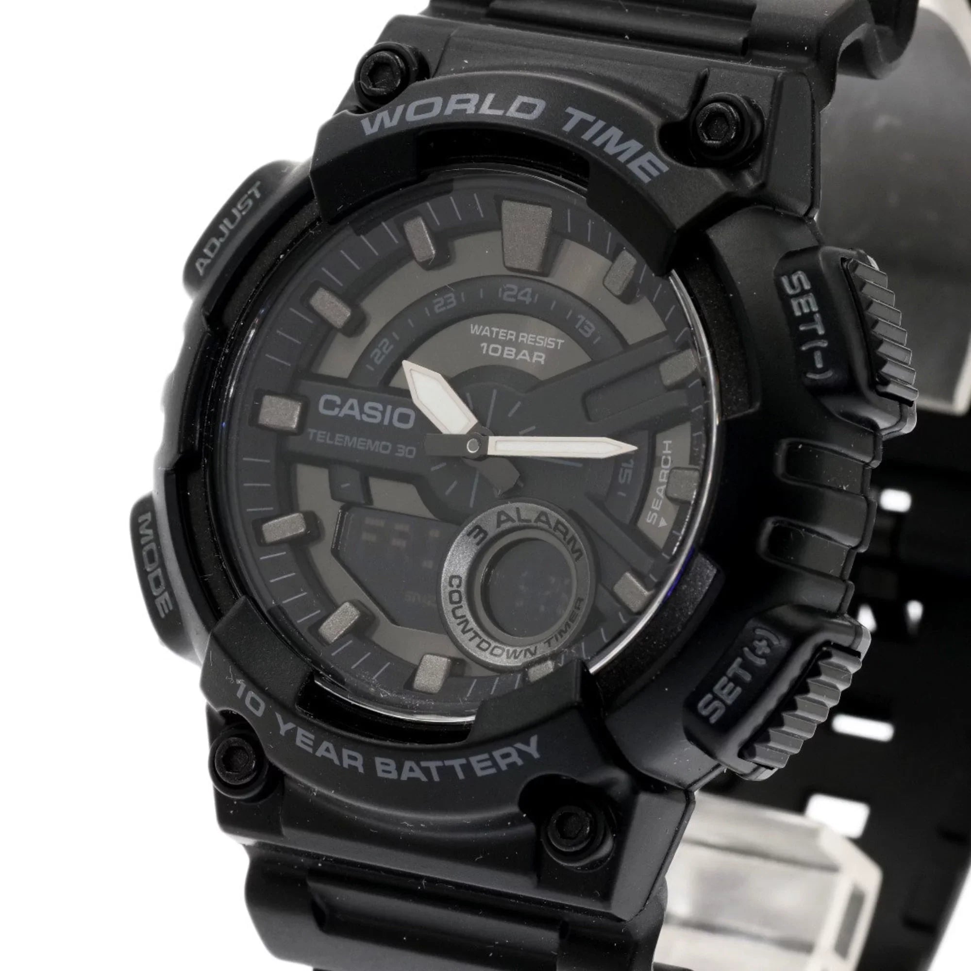 Watch (Good) Men's Steel/Rubber AEQ-110 Stainless CASIO Casio Pre-Owned
