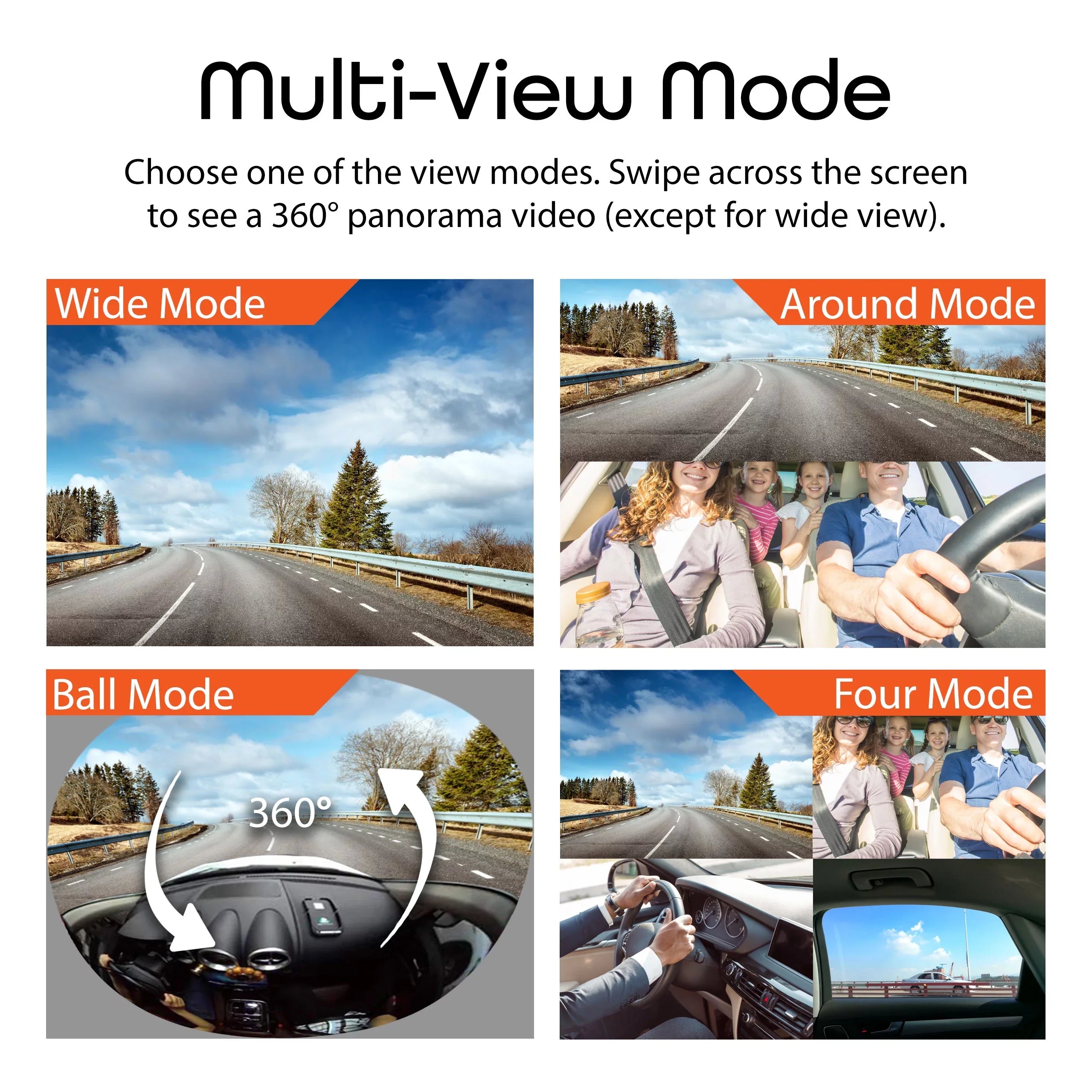 Cam V360 Front Rear Degree 360 Rexing and Dash