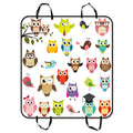 Car Art Hammock Mat Dog Pet Cars Mat SUV Mat Cover 54x60 Seat GCKG For Trunk Owl Trucks and Cargo Seat Car inches