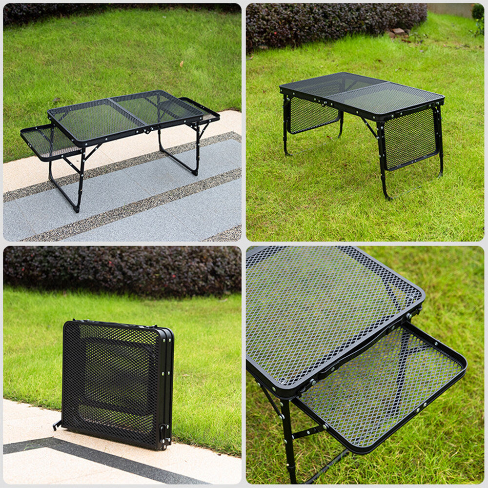 Lixada Prep Picnic Cooking Outdoor Folding Station Food Camping Table Table