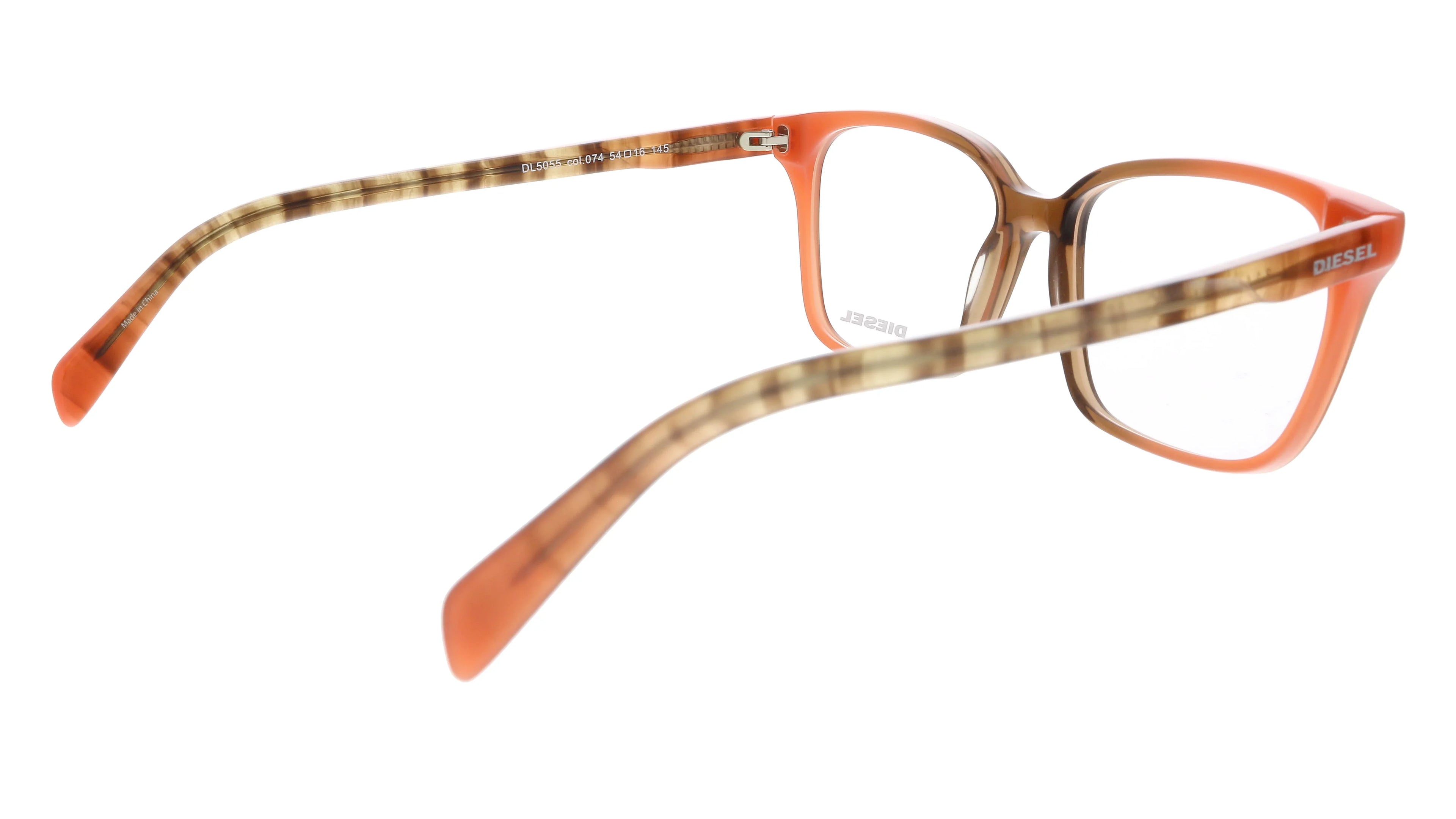 Red Rectangle DL5055 Diesel for Optical Modified Frames womens 074