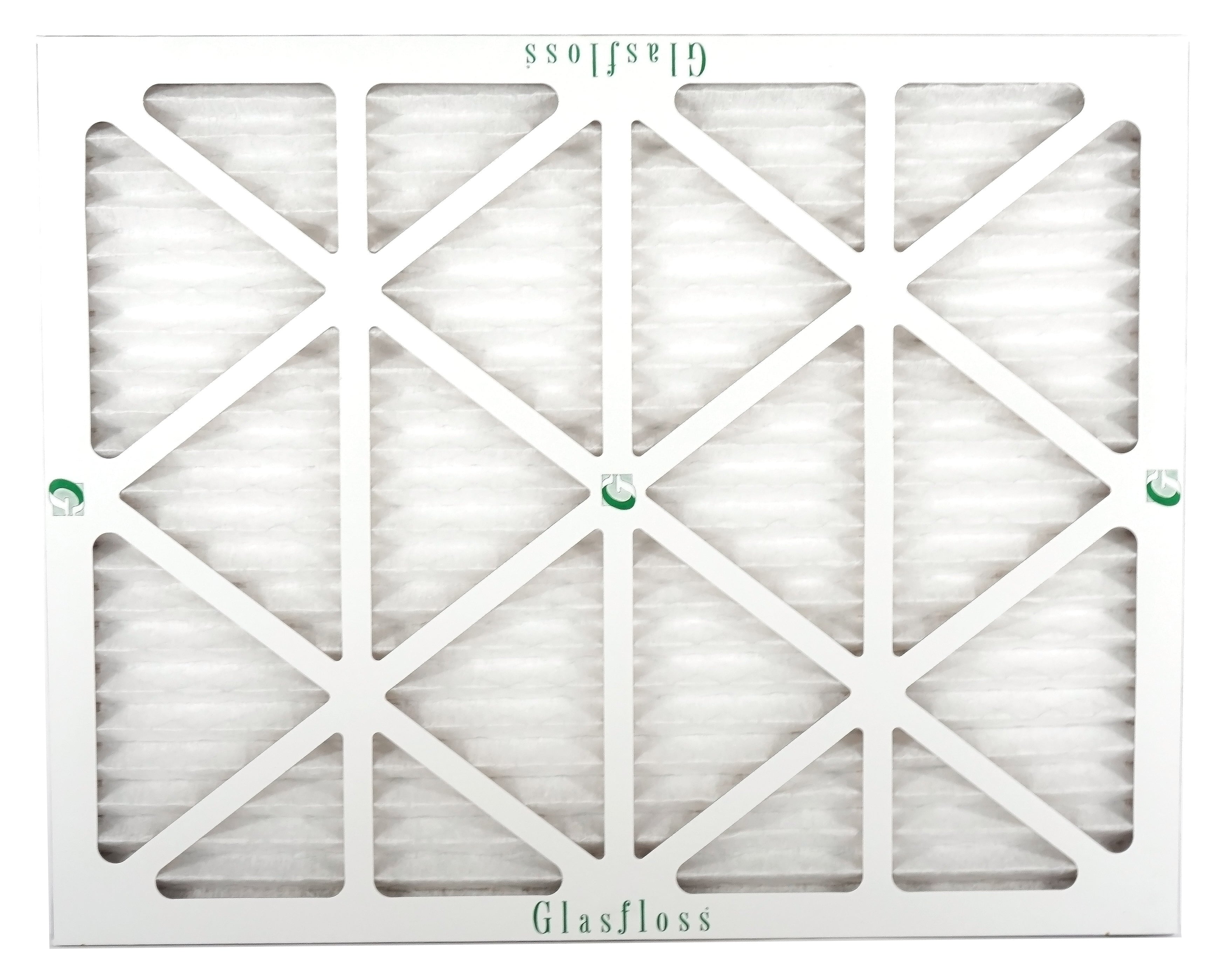 (Actual MERV Filter - Glasfloss - -Qty:6 Made 10 Furnace - Size: in x inch) Air 16x20x1 19.5x7/8 USA 15.5