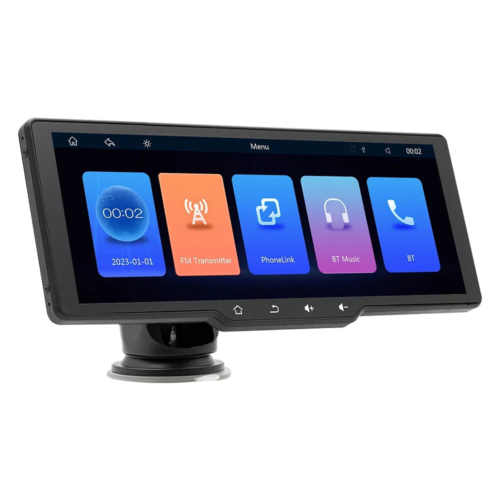APP Portable Rearview Car Recorder Shinysix Car Car CarPlay Control Camcorder 10.26in Multi-language Player Video MultiMedia Camera Auto Car Wireless Camera Mobilephone