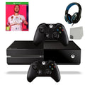 Microsoft Black Headset 2 With FIFA-20 Gaming Console Included AXTION Xbox Original Game Controller Used One BOLT 500GB Bundle