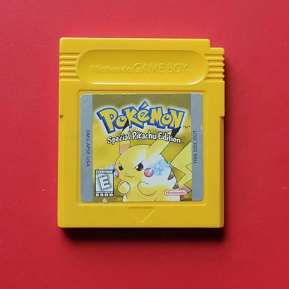 Pikachu Pokemon Yellow Game Boy Special Edition: Ed
