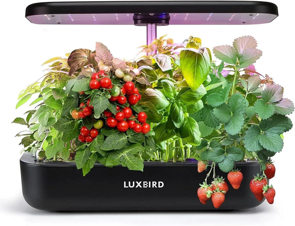 System Hydroponics Kit Germination Grow Indoor Time Garden Growing Light 36W LED