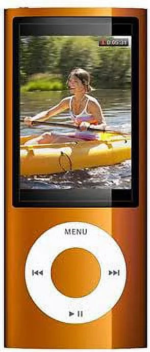 Nano iPod | Apple Gen 5th Owned Like MP3 Pre Player Orange Griffin | New 16GB with Case Included!