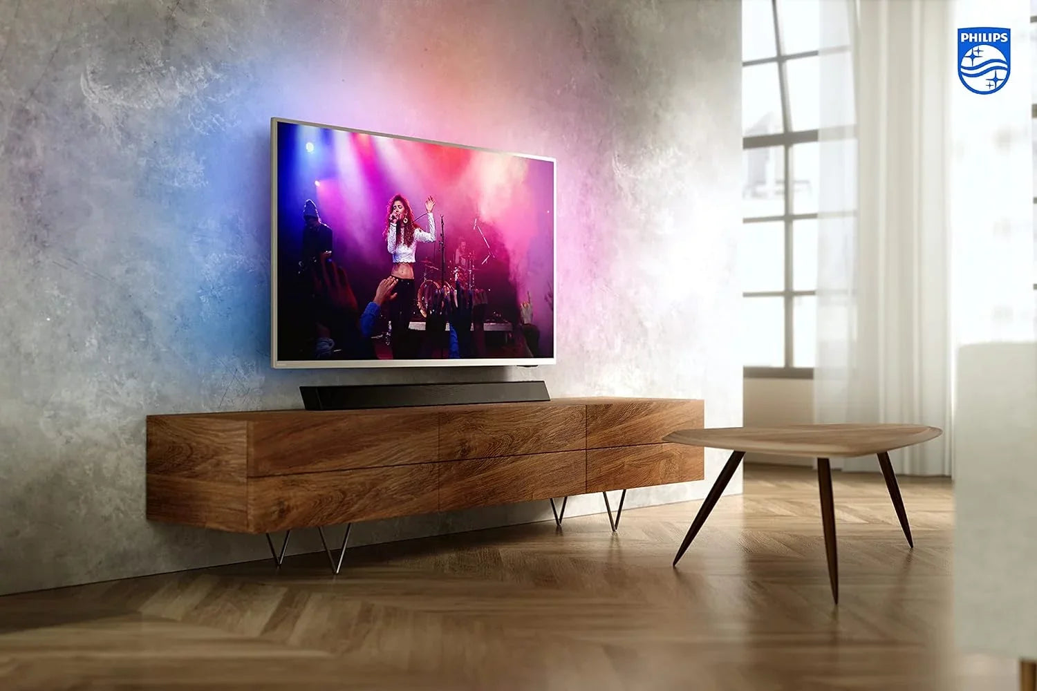 Bluetooth Soundbar Wireless PHILIPS Speaker Sound Stereo 2.0 TAB5105/37