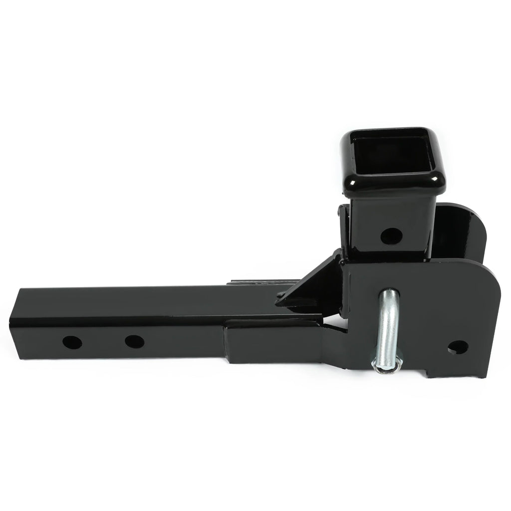 2” 500 Kojem Wheelchair Weight Hitch Receiver Trailer Tongue Cargo Black to Carrier Pounds Mount Up Steel Folding