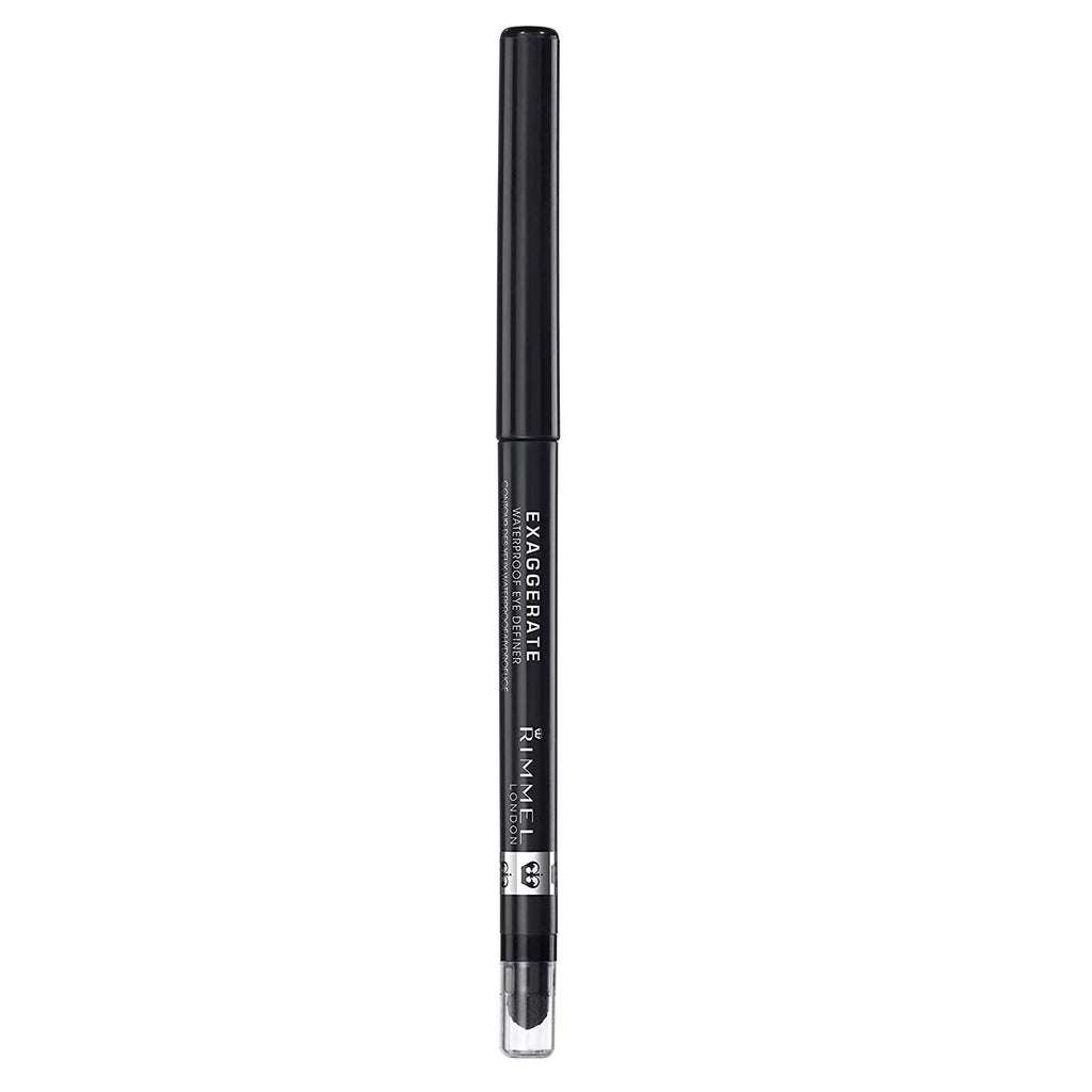 (12) Ounces Waterproof Definer Black 0.009 Rimmel Eye of Exaggerate Pack