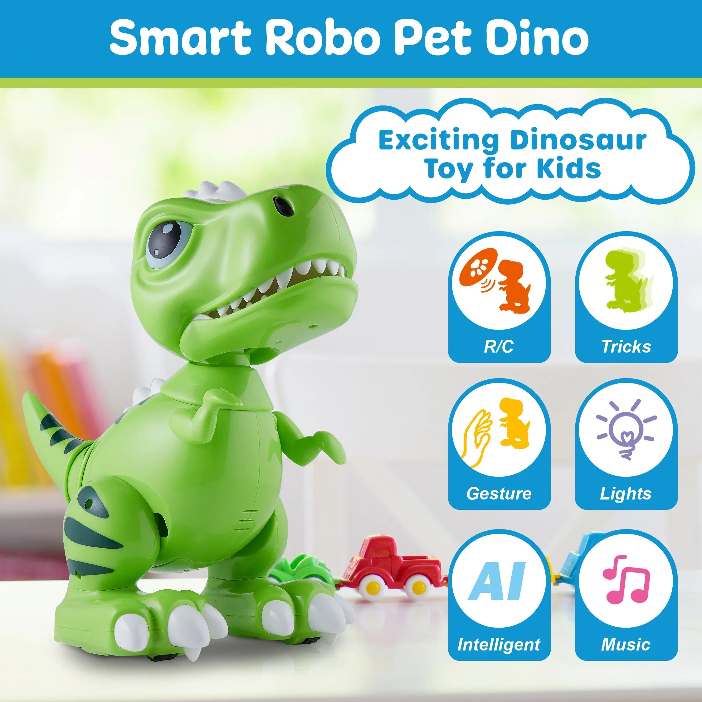 Power Pet T-Rex Robot Your Fun
