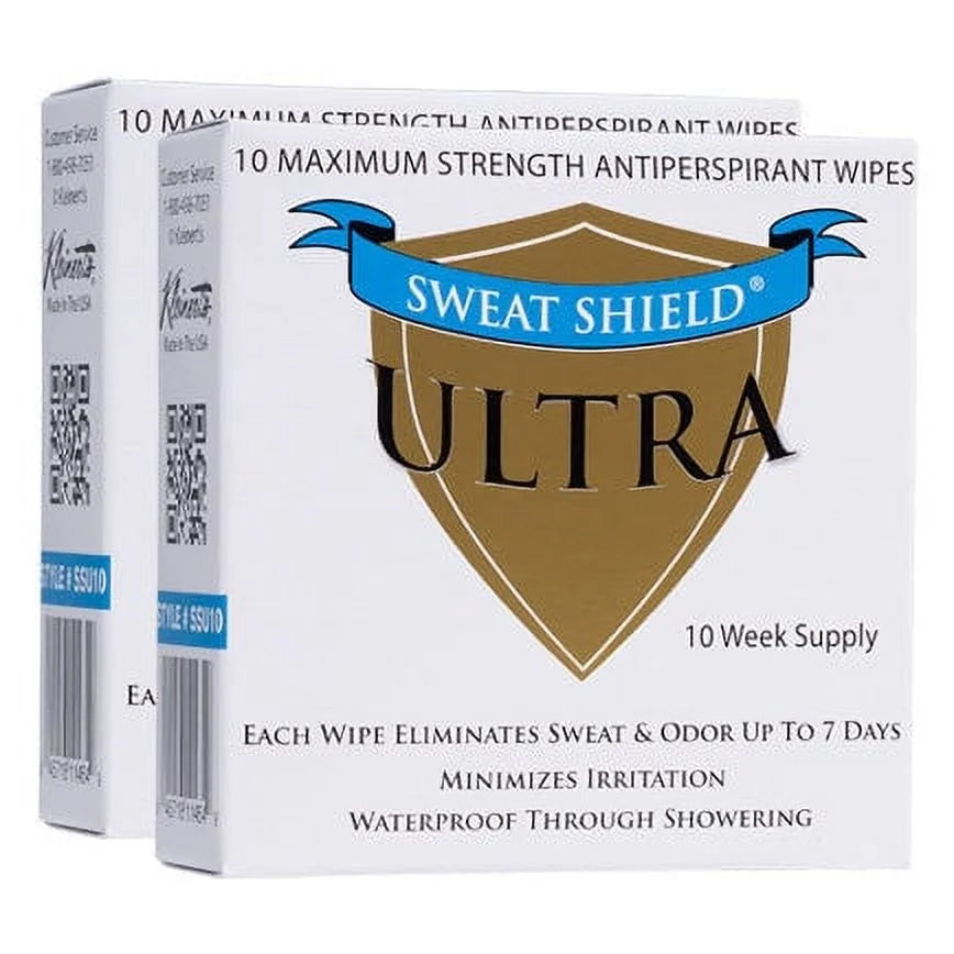 Odor Recommended Days. To 20 Up Sweat Doctor Sweating Ultra Antiperspirant 7 & Supply- For Stop Shield Wipes. Week
