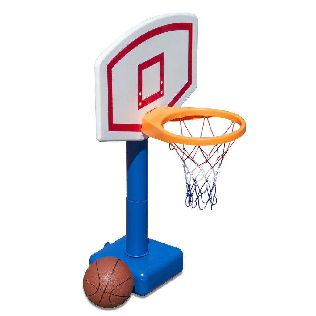 Basketball Sports Jammin and Pool 24" Poolside Game Water Swimming White Blue
