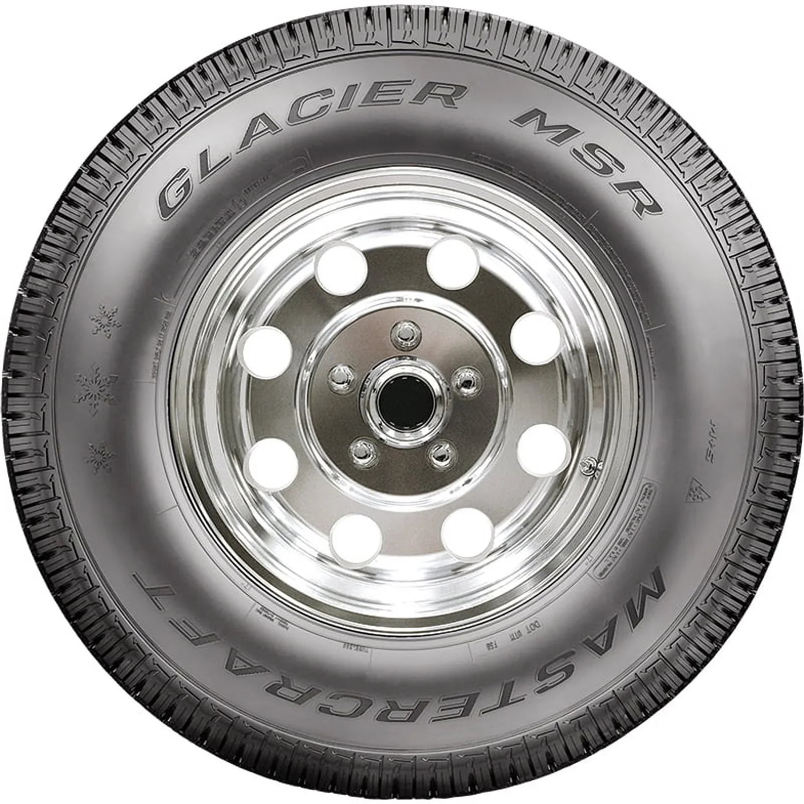 Truck Tire Mastercraft Glacier 265/70R17 Light MSR Winter 115T