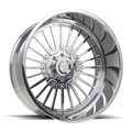 6 Polished -101ET HD 26X16 LUXXX LHD PRO 8X165 Wheel WARHOG FORGED High 87.1CB