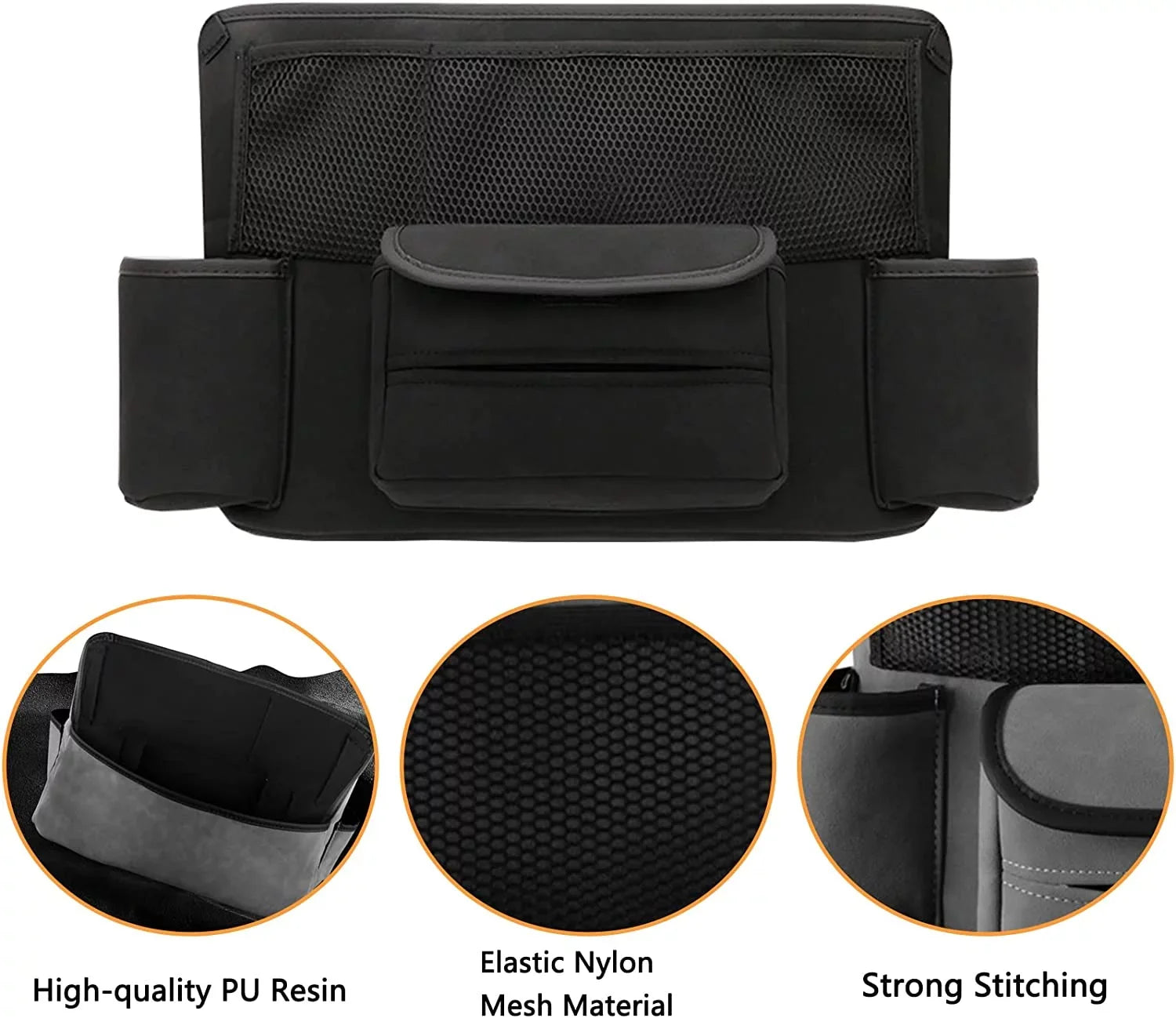 for with Holder Car Net Car Holder Car for Liner Car Pocket Car Inner Removable Large Purse Pocket Capacity Storage Barrier Multi-Pocket Fymlhomi Bag Seats Kids Pet Handbag Between