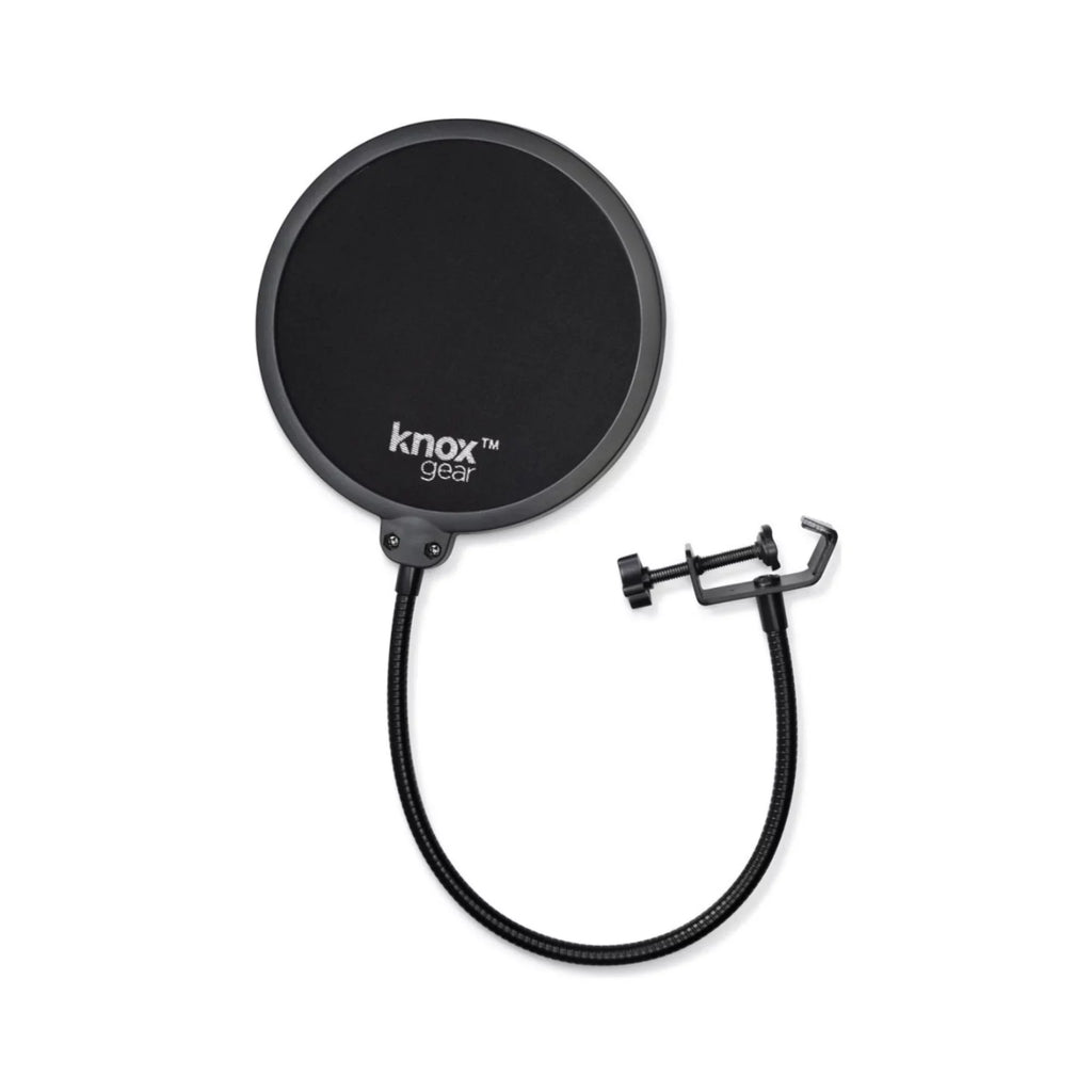 with Blue Mount and Microphones Stand, Blue) Boom Microphone Filter Pop (Midnight Yeti Shock Arm