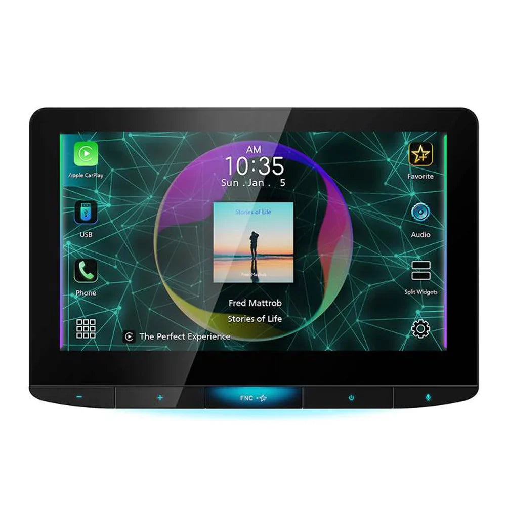 KW-Z1000W Plate License Digital with New 10.1 JVC Receiver Inch Multimedia Camera