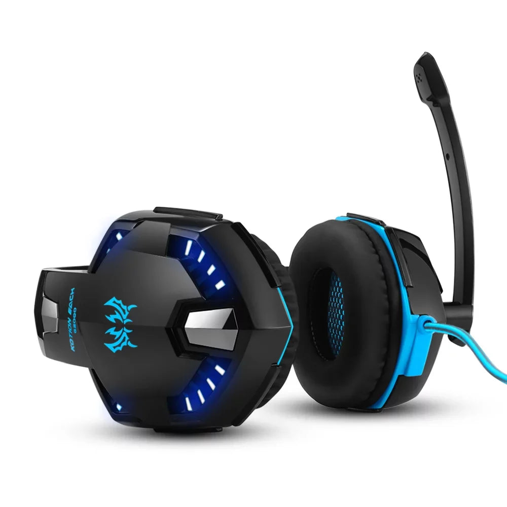 Headset G2000 PC EACH KOTION Noise with Reduction Cable Gaming for Adapter 3.5mm EACH Laptop Smartphone KOTION Audio
