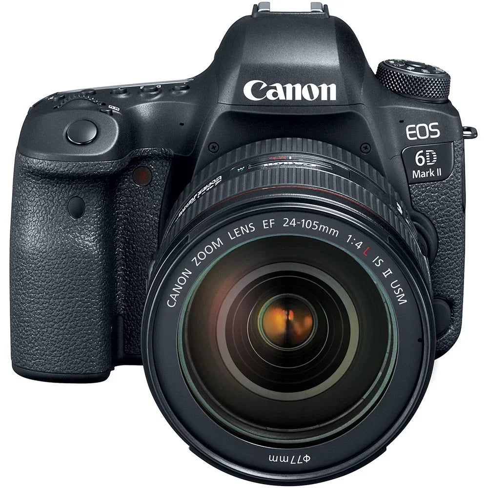 More Canon with Mark Camera II 24-105mm + Lens EOS II + 6D f/4L 64GB (1897C009)