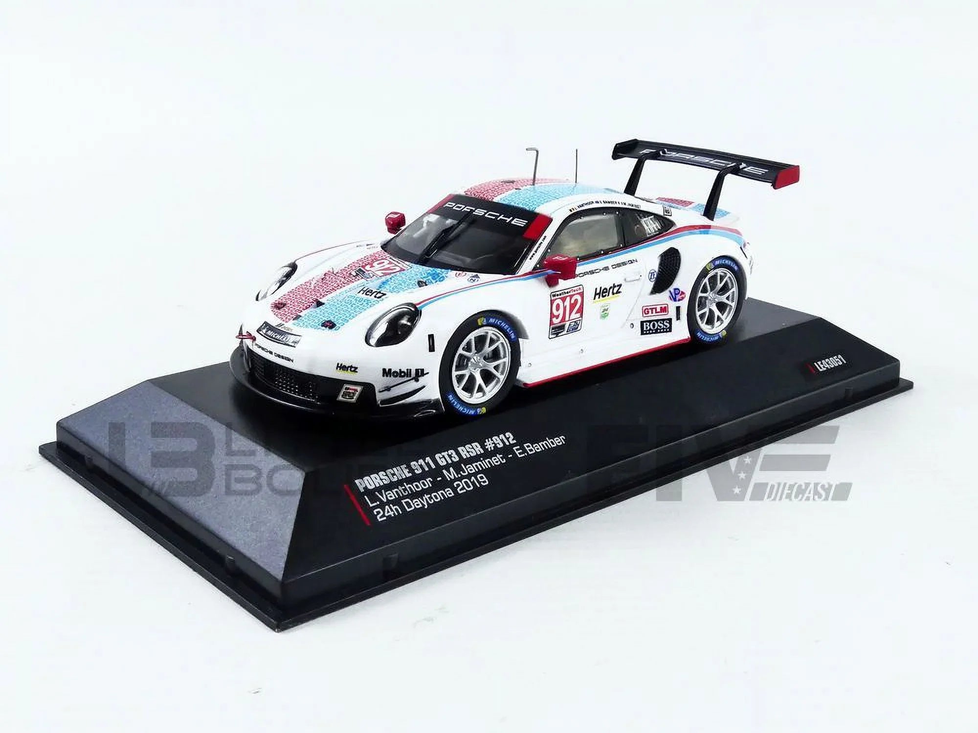RSR (991) IXO 1/43 PORSCHE 911 - Daytona 2019 -