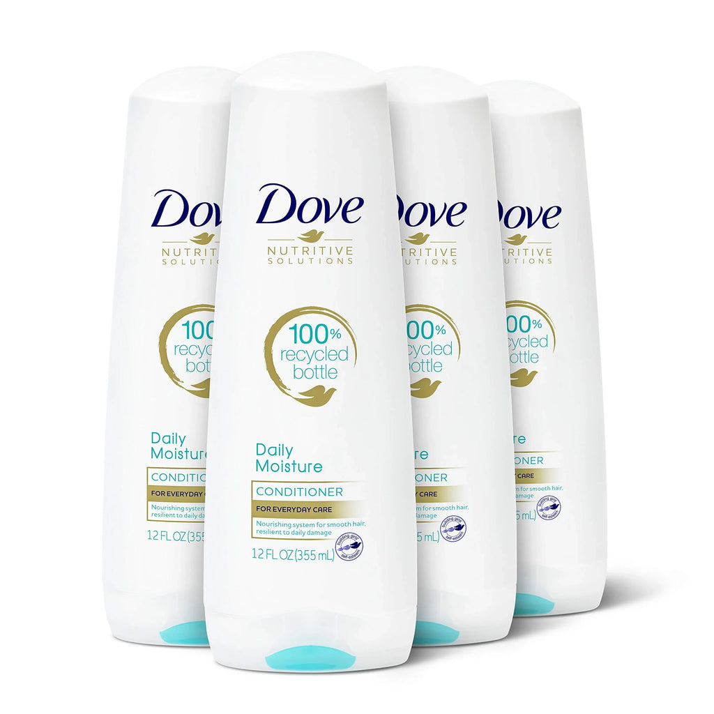 Dry Daily Solutions Moisturizing Count Hair Conditioner 4 Conditioner 12 Oz Dove Nutritive Dry Deep Nourishes Hair And For Moisture Detangles