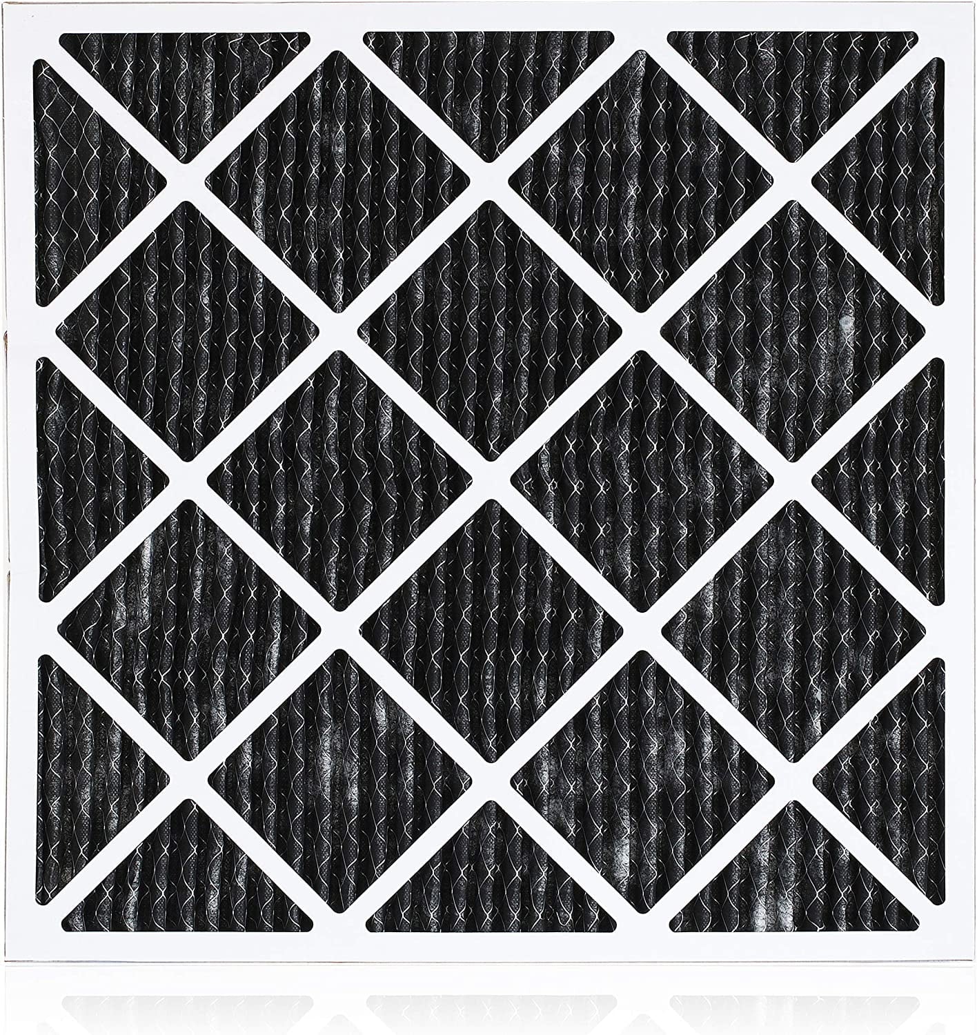 MERV with Furnace Odor Air AC HVAC Filterbuy Eliminator Activated Carbon Pleated 8 Filters (6-Pack) 18x18x1