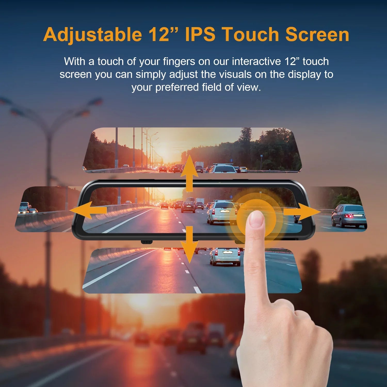 with M2 Smart Mirror Cam BSD Rexing ADAS Dash