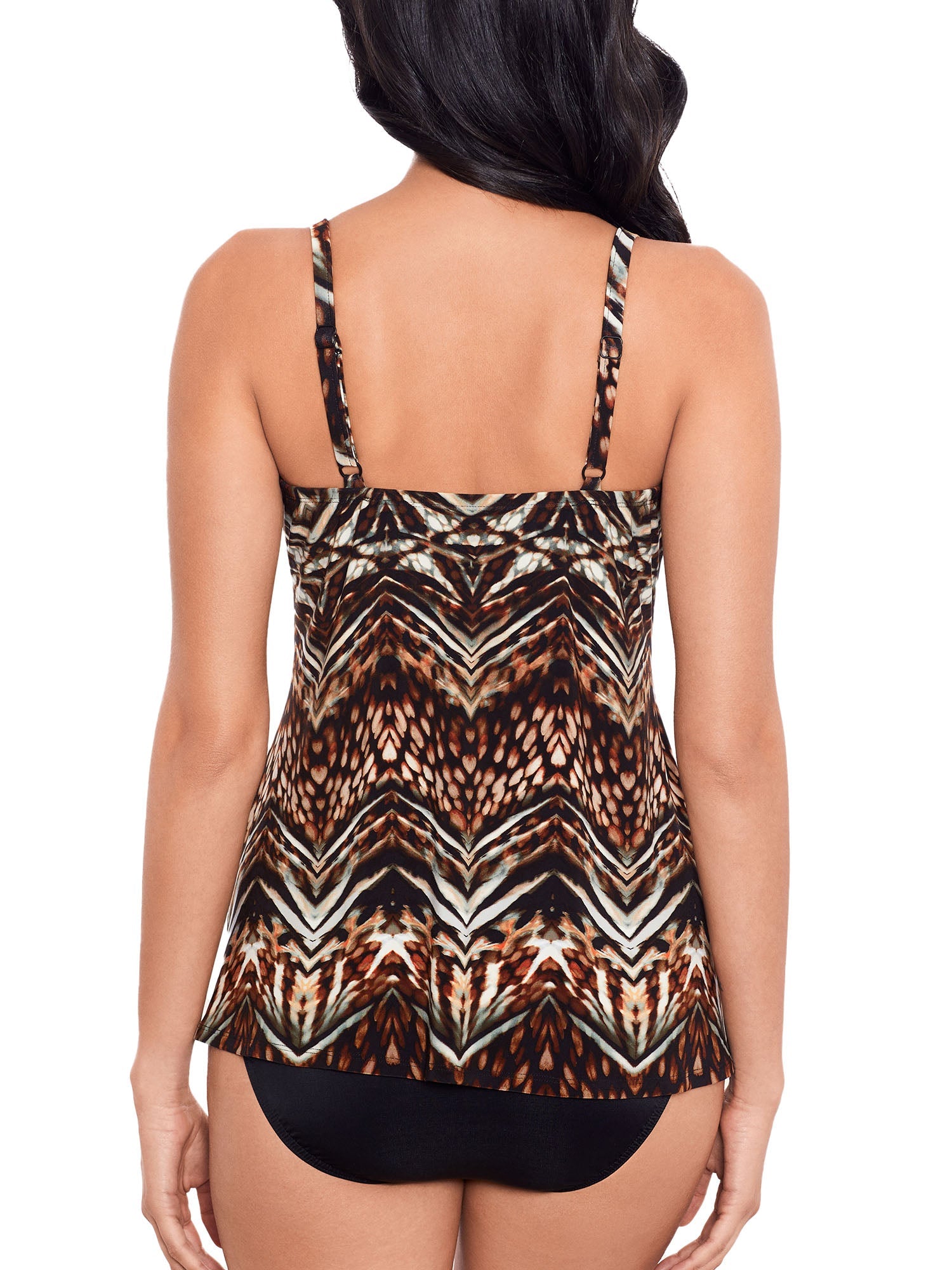 Tribal Swimsuit Gala Top Underwire Tigress Tankini