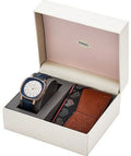 Fossil Watch Analog Fashion Idealist Quartz Blue Women's Leather ES4248SET