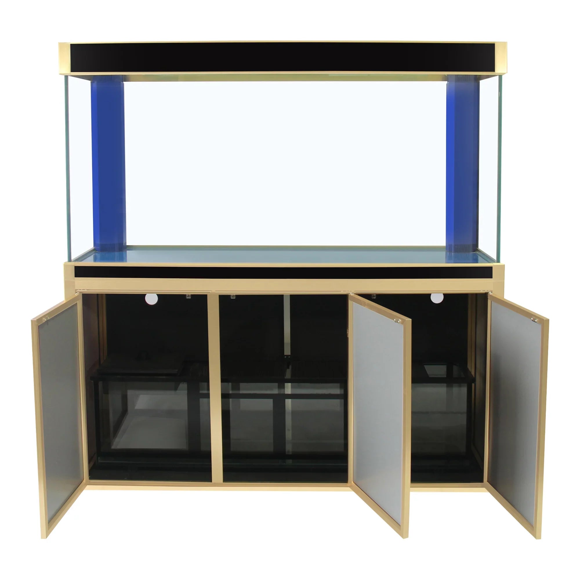 Tempered Aqua All-in-one Aquarium Black Gallon Dream 135 Glass