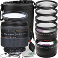 More UV 2.2x Lens & Water-Resistant - IF 24-85mm f/2.8-4D Attachment, Lens AF Protective Includes: Nikon Bundle) Advanced Lens Zoom Pouch, Telephoto Bundle (16pc Ultimaxx Filter
