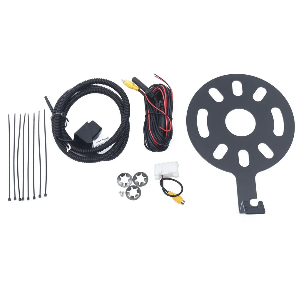 JK Kit View Jeep 2007-2018 Backup Spare Camera w/ Wrangler for Bracket Rear Tire