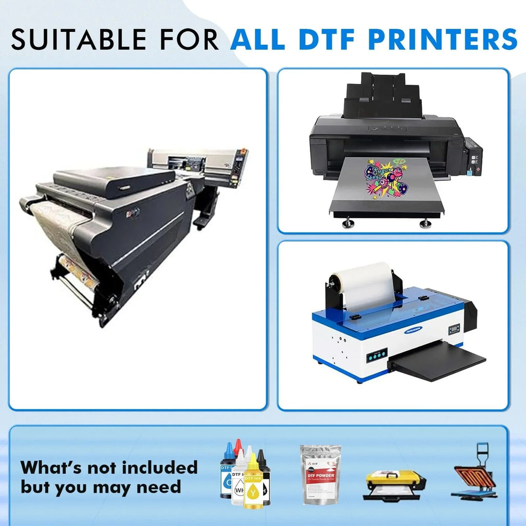 Roll DTF Roll Film Sublimation Paper A-SUB for Transfer, Film X in 13 FT Transfer Heat 328 13"x328' DTF DTF DTF