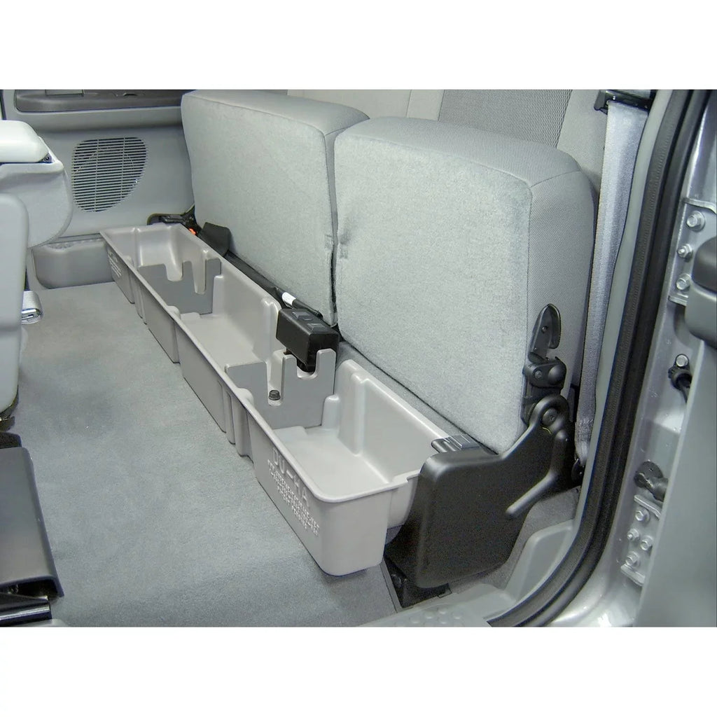 Supercab, 20031 DU-HA Fits F-250 Seat 00-16 Ford Black Under Storage thru F-550