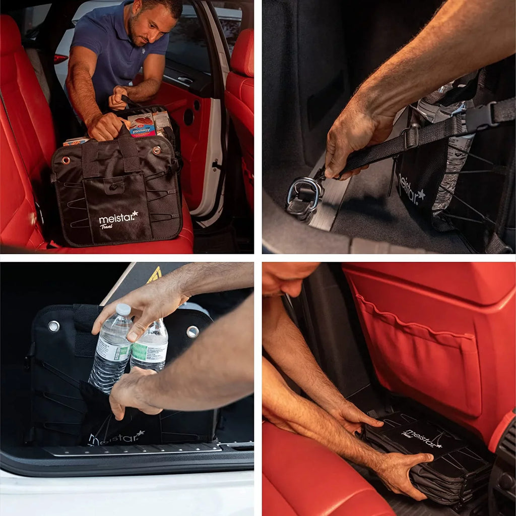 Compartments Auto and for Portable meistar Collapsible Organizer Car Storage Multi Trunk