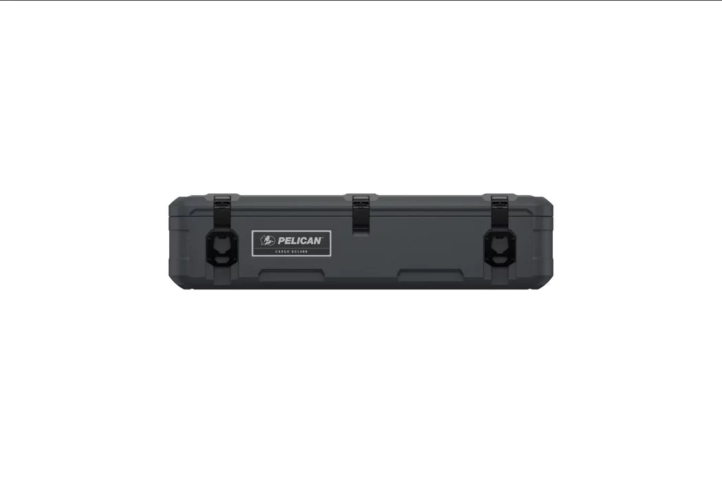 140L - - Black Pelican Case Large Cargo - Roof