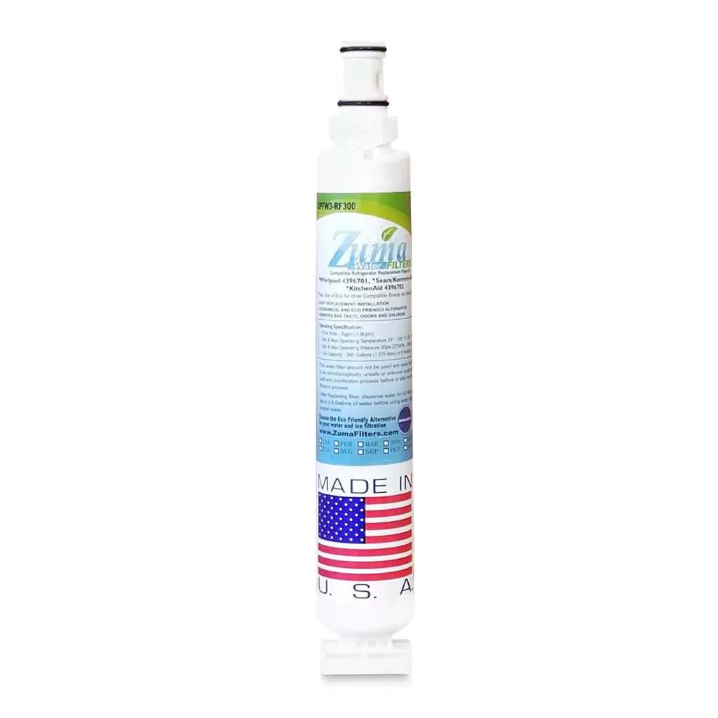 Brand - Whirlpool® OPFW3-RF300 U.S.A. 3614 and Model Made # - with ZUMA Water Compatible Filter , RWF1021 , Ice , in