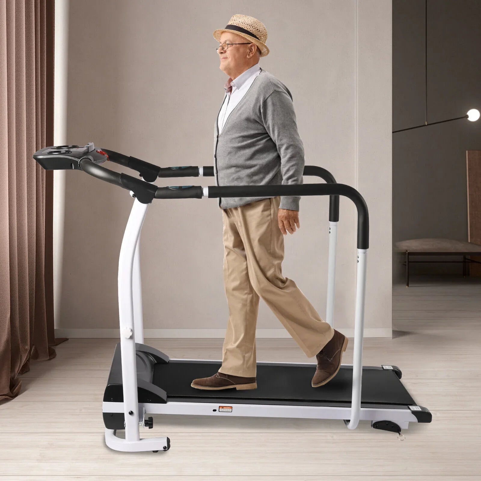 Elderly Recovery Exercise Treadmill Walking Indoor Walking DENEST for Treadmill Electric Fitness Machine，