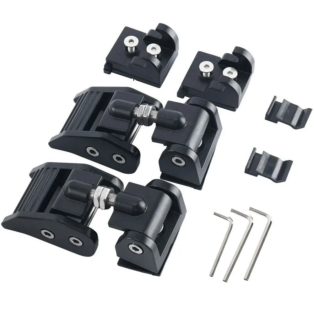 Peace and JK Protection JLLOM Reliable 07-18 - Premium Jeep Hood Mind Lock Set for of Catch Wrangler Latch