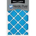 Pure 21 17 of Furnace x Nordic in. Pack Plus MERV AC 1 x Exact 7 Carbon - 17x21x1ExactCustomM7-C-12 Filters, 12