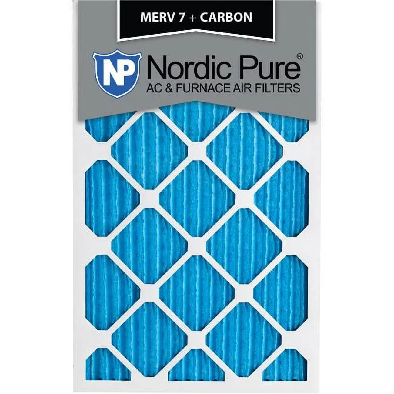 Pure 21 17 of Furnace x Nordic in. Pack Plus MERV AC 1 x Exact 7 Carbon - 17x21x1ExactCustomM7-C-12 Filters, 12