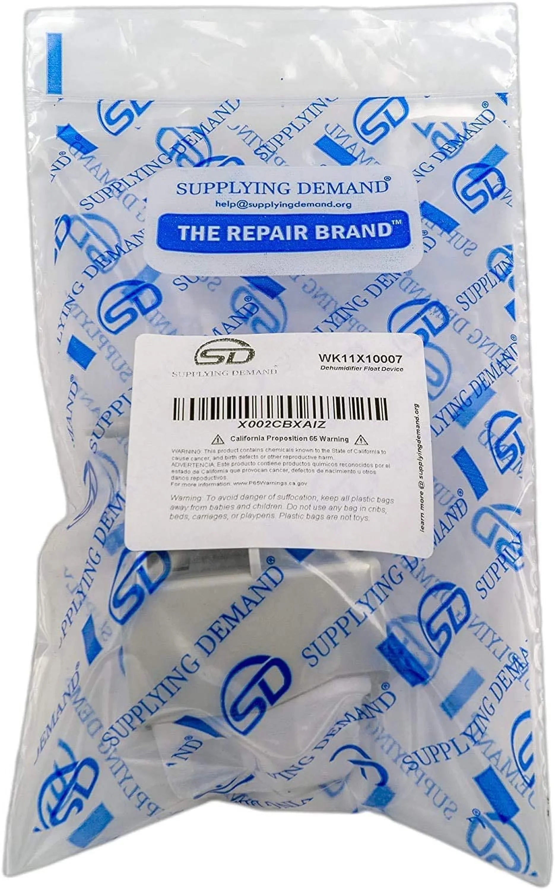 Bucket Device Demand Water Dehumidifier Float 3031237 Supplying Replacement WK11X10007
