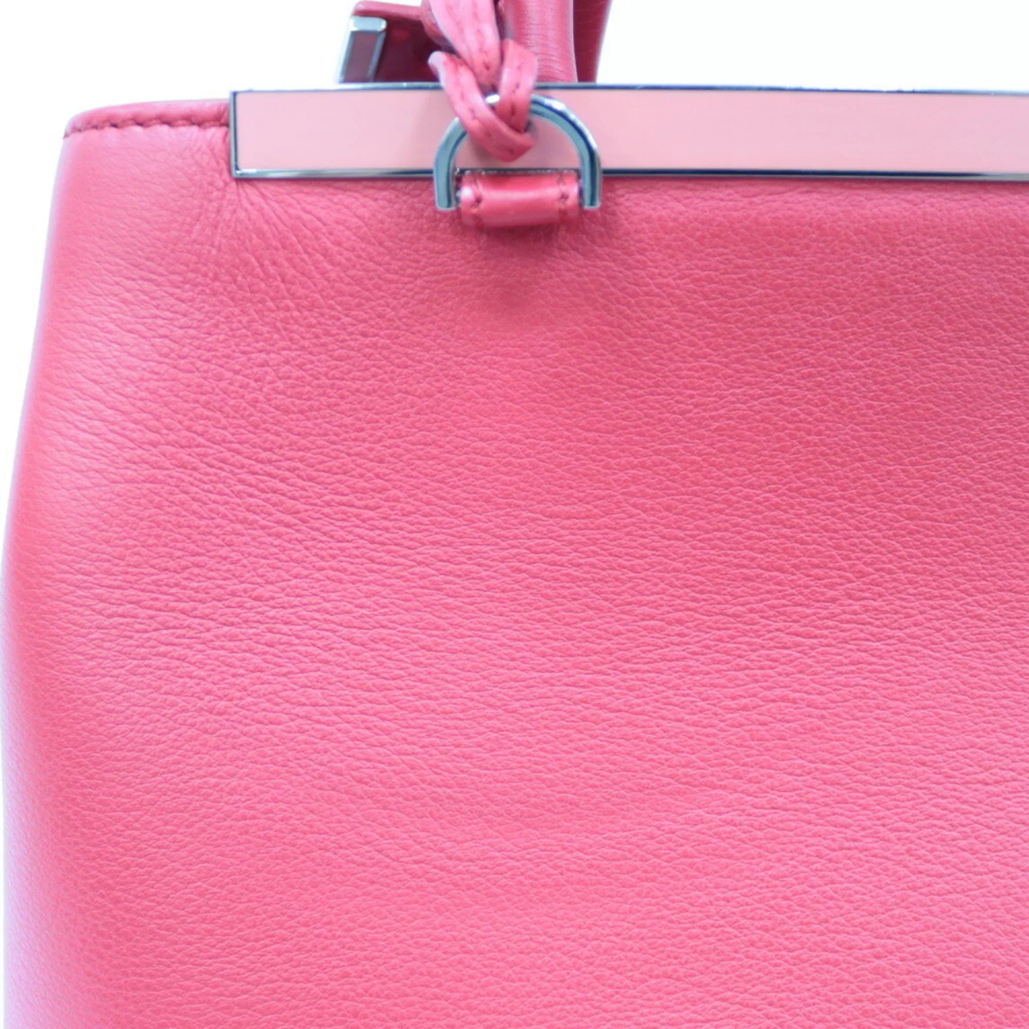 Bag Handbag Pre-Owned Red Toujour (Fair) FENDI Ladies Shoulder